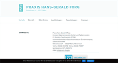 Desktop Screenshot of praxis-forg.de